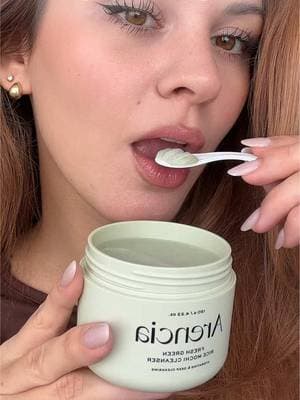 ✨ Today I want to share my new skincare discovery — the cleansing duo from Arencia @Arencia : 🌿 Fresh Green Mochi Cleanser 🫧 NEW Pore Melt Mochi Cleansing Oil I’ve been using them together and I’m honestly impressed! 💚 The cleansing oil melts away makeup and sunscreen so gently, without leaving a heavy residue or clogging pores. The foam cleanser with rice and green tea extract perfectly finishes the routine — deeply cleansing while keeping the skin soft and comfortable, never dry or tight. Even after just a few days, my skin feels calmer, clearer, and has that healthy glow ✨ This duo has quickly become my must-have for a gentle yet effective double cleanse. And the best part? You can easily get them on Amazon and YesStyle (my discount code ALINA0303)🌎 #Arencia #MochiSkin #DoubleCleanse #AcneSafe #SkincareRoutine