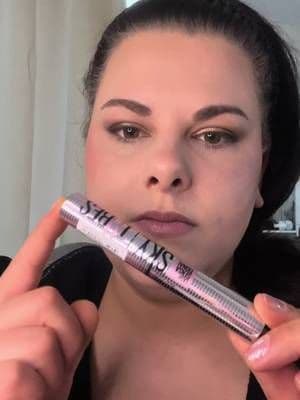 New Maybelline Lash Sens Sky Tubes mascara. Tubing extender brush. The proof, Smudge proof. @M@MaybellineUKs#skytubesmascarat#tubesmascaran#newa#ad2#24hourwear