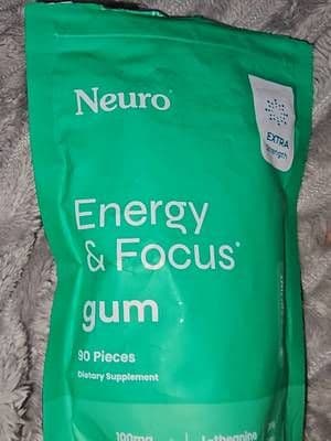 These are great taste and helps me get through my day! #neurogum #tiktokmademebuyit #caffeine #l-theanine #TikTokShopFallDealsForYou