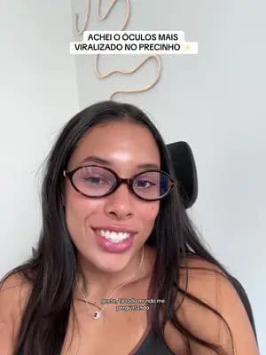 peguei no carrinho laranja aqui em cima 👆🏼 ele fica lindissimo no rosto!!! #oculos #oculosoval #acessorios #tiktokshop #miumiu