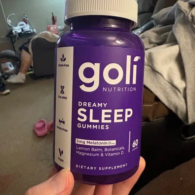 If you are in the market for some melatonin to help you sleep then you should definitely try these. They taste great and work a lot faster than other things I have tried. Helps me fall asleep faster too! #sleepproblems #goli #goligummies #tiktokshop #momlife