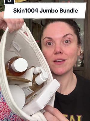 If you’re already using SKIN1004, the jumbo set just makes more sense. You get the full soothing routine without buying everything separately, and this bundle sells out constantly. If you see the orange cart, I’d grab the big one. 💛🌿 #SKIN1004 #tiktokshopcreatorpicks #tiktokshop #koreanskincare #tiktokmademebuyit @SKIN1004 US