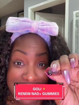 A simple addition to my wellness routine that actually tastes good 💜✨@Goli® Nutrition #Goli #NADPlus #HealthyAging #starterpicks #tiktokshopcreatorpicks