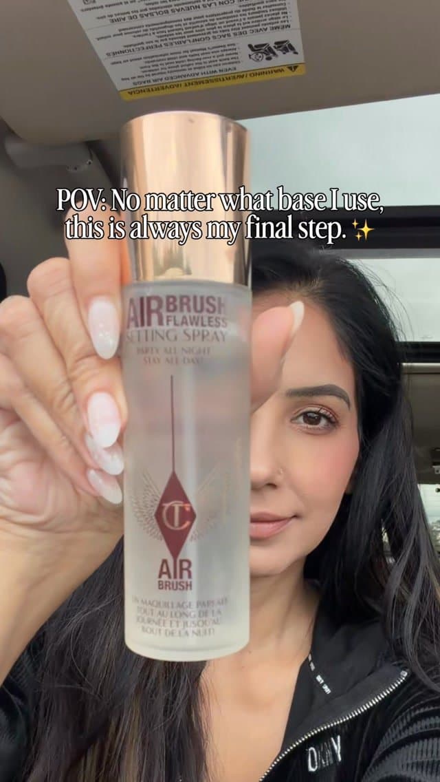 Why I reach for Charlotte Tilbury Airbrush Flawless Setting Spray every single day! 💖
✨
✨ No cakey finish, just smooth-
