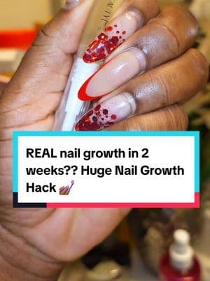 I didn’t believe the hype until I saw my own nails! I have on gel builds, but you can clearly see the new growth. No breakage, no brittleness—just growth. … #NailTok #NailGrowthJourney #TikTokMadeMeBuyIt #ViralBeautyFinds #StrongerNails #HealthyNailRoutine #VeganBeauty #MinimalistBeauty #TikTokShopRestock #TikTokShopFinds #TikTokShopMothersDay #tiktokshopcreatorpicks #Fanttik5thAnniversary #QVCTikTokSuperBrandDay #alimenspro #Eomenie #IfYouKnowYouKnow #fyp #viral #creatorsearchinsights How to Grow Nails: Nail Growth Hack
