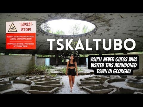 Uncovering Georgia's Abandoned Soviet Town (Tskaltubo)