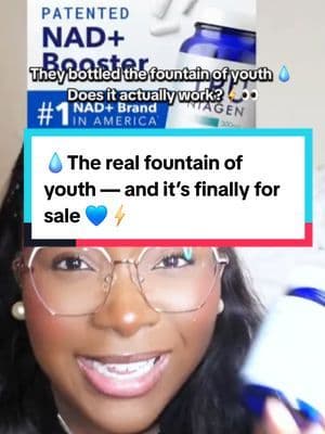 You’re not aging—you’re running out of NAD+. Tru Niagen rebuilds it so your body can recharge, repair, and rewind. Harvard-backed. Clinically proven. 300+ studies. The fountain of youth isn’t a place—it’s chemistry finally mastered. ... #fyp #abbydames #TruNiagen #FountainOfYouth #NADBooster #Longevity #HealthyAging #CellularEnergy #RechargeYourCells #BiohackerTok #HealthTikTok #ScienceBacked #EnergyReboot #FeelYoungAgain #CellRepair #RejuvenateYourBody #BoostEnergyNaturally #OutlandishCreatorChallenge #TikTokShopBlackFriday #TikTokShopCyberMonday #HolidayDeals2025 #TikTokShopHoliday #CreatorChallenge #TikTokShopRestock #tiktokshopcreatorpicks #BahamianInfluencer #CaribbeanInfluencer #Austincreator #Texascreator #UGC #TikTokpartner #SuperBrandClub #ViralOnTikTokShop #TTSSouthwest #TasteMakersAustin