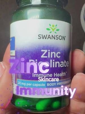 🛍️ SWANSON ZINC PICOLINATE 22MG Always tired, breaking out, or catching EVERYTHING going around? 😩 Your body might be