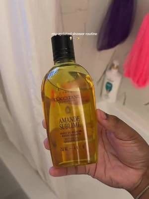 The shower oil that officially earned a spot In my routine ✨ @LOCCITANE #showerroutine #bodycare #loccitane #loccitanepartner #tiktokmademebuyit
