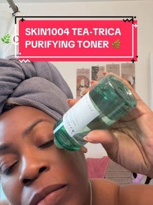 My oily skin loves this toner 🌿✨ @SKIN1004 US #skin1004 #skin1004teatricapurifyingtoner #creatify #starterpicks #tiktokshopcreatorpicks