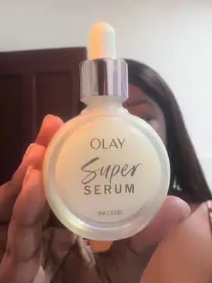 Trying the Olay Super Serum ✨ Five skincare benefits in one step for hydrated, smoother, brighter-looking skin. #giftedbyOlay #OlaySuperSerum #OlaySkincare @Olay Skin Care