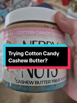 This is for the sweet lovers out there! #cottoncandy #cashewbutter #nutbutter #nerdynuts #dealsforyoudays #tiktokshopdealsforyoudays #tiktokshopsummersale #tiktokshopsummerturnup #snack