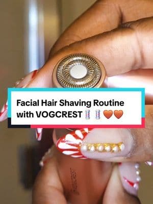 This @VOGCREST shaving routine is PCOS baddie approved! Can you relate to the struggles of being a PCOS girlie? Here's a little ASMR face shaving for you. Don’t let others define what beauty is to you—it’s your journey, your confidence, and your glow that matter most. Even on your worst day, you're still a 10, because true beauty comes from within! 🙌🏾 Watch this if you're hairy! 💈💈💈💈💈 #pcos #pcosawareness #shaving #facialhair #dermaplaning #laser #pcosfacialhair #faceshavingwomen #faceshavingbenefits #faceshavingroutine #TikTokShop #TTSTakeover #TikTokShopBlackFriday #TikTokShopCyberMonday #ShopSmart #TTSTASTEMAKERS #TasteMakersLaunchChallenge #GiftGuide #TTSDelight #FanttikStyle #Fanttik