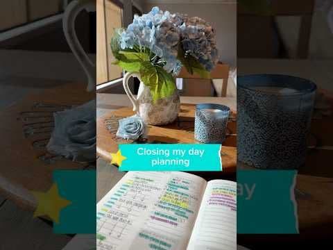 how i actually end my workday #routine #productivity