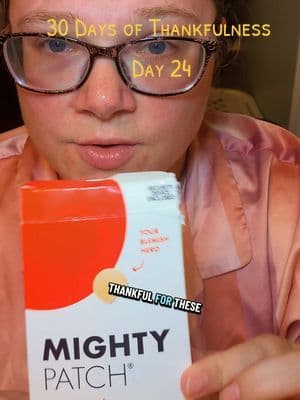 Day 24 🤎 Thankful for the little things—like @Hero US Mighty Patch saving my skin one pimple at a time. If you need a quick fix, they’re in my TikTok Shop! ✨ #30daysofthankfulness #mightypatch #tiktokshop #thankful #selfcare