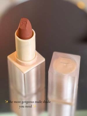 β¨Perfect nude lip colour not too pink not too brown you need asapβ¨ @Makeup Revolution #AD / gifted #nude #lipstick #revolution #fyp