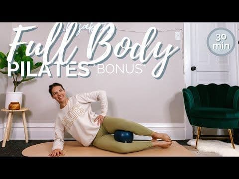 DAY 6 // FULL BODY MAT PILATES W/ SMALL PILATES BALL