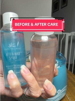 Waxing mistakes happen after waxing; so make sure you use the before and after care!! #waxingtips #ad #tresswellness #selfcareroutine #beforeandaftercare