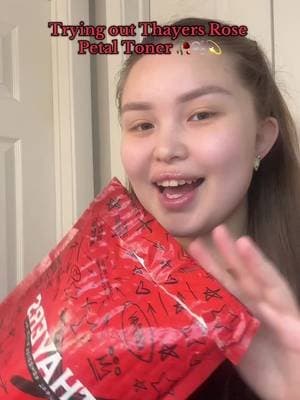 Thank you @Thayers #thayersambassador ♥️ #skincare #thayerstoner #toner #pr #unboxing
