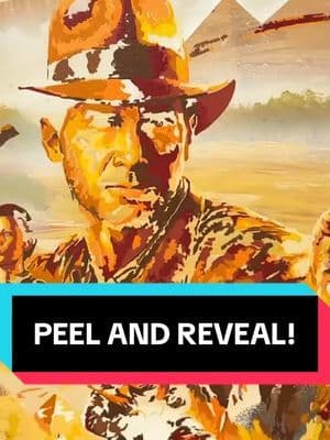 Indiana Jones and the Great Circle cover art with 20 layers of spray paint! @Bethesda #art #gaming #indianajones #spraypaint #fanart #IndianaJonesandtheGreatCircle #ad