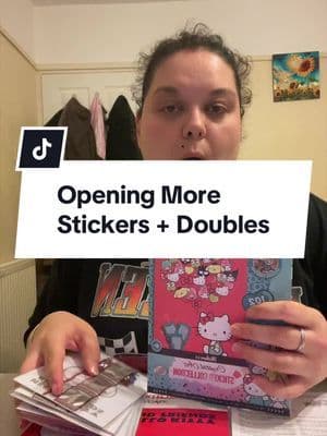 Opening More Stickers + Doubles! #tiktokmademebuyit #sanrio #springdeals #hellokittystickers #hellokittystickerbook