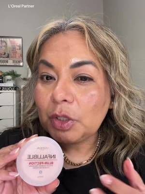 L'Oréal Blurr-fection Loose Setting Powder #lorealparispartner #settingpowder #pinksettingpowder #grwm #latinacontentcreator ✨DISCLAIMER | This product was gifted to me, all opinions are my own. If you purchase through my affiliate link, I may earn a small commission at no extra cost to you.