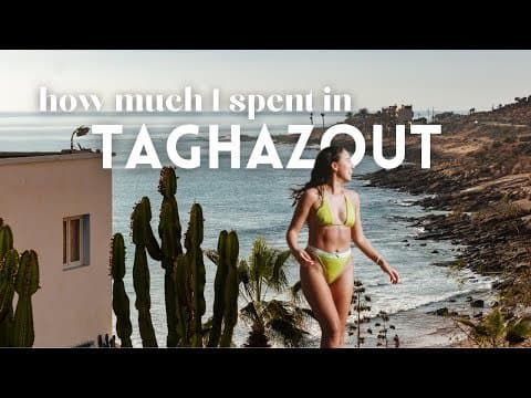 EVERYTHING We Spent in Taghazout, Morocco 🇲🇦 | 1 Week Budget