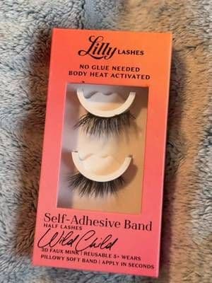 Lilly lashes in 4 different styles and no glue needed, body heat activated, reuse 5 times and comfortable for the eyes @Lilly Lashes #lashes #tiktokshopmademebuyit