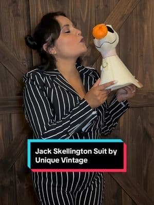 🎩✨ Serving Jack Skellington vibes in the most stylish way possible! My new Nightmare Before Christmas suit from Unique Vintage is giving major spooky season goals 🖤🎃 And guess what… it’s on sale with an extra 50% off right now! 👀🕸️ Here’s how I styled it for the ultimate Halloween chic look—don’t miss out before it’s gone! 🎃👔 Don’t ghost this sale—your Jack Skellington moment awaits! (Link in bio) Suit: @uniquevintage Bag: @loungefly @stitchshoppebyloungefly Bag chain: @hidden_mickey_treasures Bows: @believe.dream.imagine #Gifted #UniqueVintage #NightmareBeforeChristmas #DisneyFyp #DisneyStyle Nightmare Before Christmas, Jack Skellington suit, Unique Vintage Halloween collection, Disney Halloween outfit, Disney fashion, spooky style outfit, Halloween chic look, Disney OOTD, DisneyStyle, Disney bound ideas, Halloween costume inspiration, Nightmare Before Christmas fashion, Disney fashion influencer, Disney fall style, Haunted Mansion vibes, Disney content creator, Halloween fashion trends, Disney outfit inspo, Disney aesthetic, Disney parks Halloween style