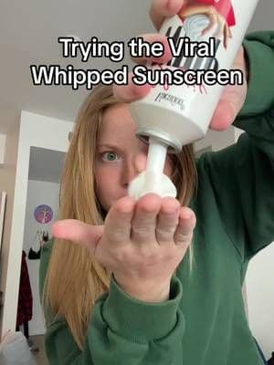 Trying the Viral Whipped Sunscreen #whippedsunscreen #skincare #tiktokmademebuyit #vacationclassicwhip #sunscreenviral #beautyreview