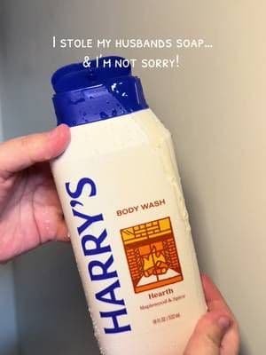 Stole my husband’s soap and I get it now 😅 This @Harry's Hearth body wash has a warm, cozy, woodsy scent that feels clean and comforting without being overpowering. It lathers well, leaves skin soft, and turns an everyday shower into a simple reset. Perfect if you love cozy shower scents, woodsy body wash, and easy self-care routines! #selfcareroutine #showerroutine #bodycare #tiktokmademebuyit #cozyvibes