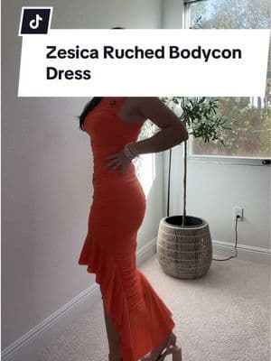 This Zesica dress is ridiculously comfortable. I love the colors it comes in. It's super flattering, and perfect for spring and summer, whether you're dressing it up or down. Definitely a must-have if comfort is your priority #zesica #comfortablefashion #springdress #summerdress #rucheddress #bodycondress #tiktokshopfashion #ttsfashionfam #springfashionfest #springtok #tiktokshopspringglowup #creatorboostcamp #tiktokshopcreatorpicks #spotlightfinds