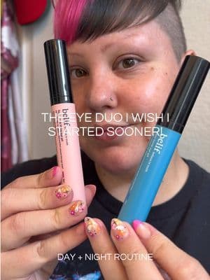 Day and night eye routine for tired, puffy under eyes 👀✨ this @belifusa K-beauty eye duo helps hydrate, depuff, and smooth fine lines for a more refreshed look. Perfect for busy moms and mature skin #eyecare #kbeauty #matureskin #undereyebags #tiktokshopsparkcreator
