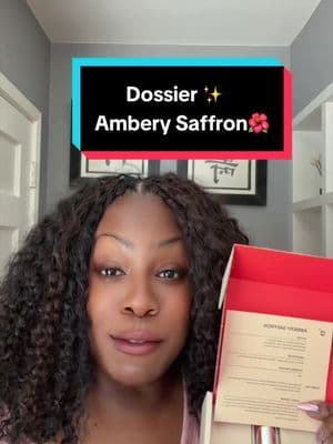 Luxury fragrance lovers, you’re going to want this one! ✨🔥@Dossier Perfume #Dossier #AmberySaffron #PerfumeTok #dfyd #tiktokshopcreatorpicks