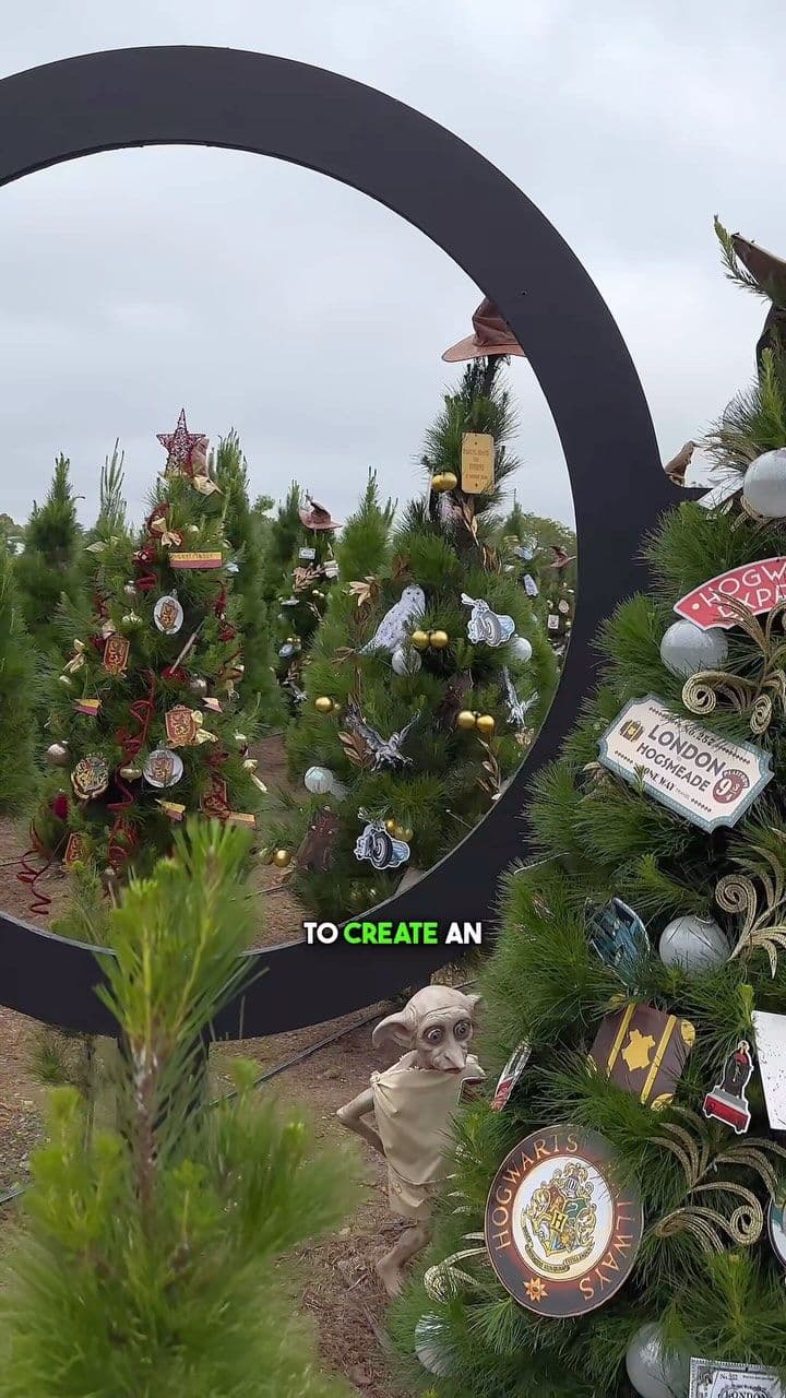 𝐇𝐀𝐑𝐑𝐘 𝐏𝐎𝐓𝐓𝐄𝐑 𝐂𝐇𝐑𝐈𝐒𝐓𝐌𝐀𝐒 𝐓𝐑𝐄𝐄 𝐃𝐈𝐒𝐏𝐋𝐀𝐘 𝐈𝐒 𝐇𝐀𝐏𝐏𝐄𝐍𝐈𝐍𝐆 𝐅𝐑𝐎𝐌 𝟗 𝐃𝐄𝐂𝐄𝐌𝐁𝐄𝐑
