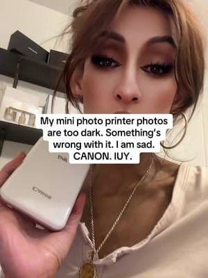 Something’s up with my mini photo printer all of the photos are coming out extra dark CANON IUY and I love my printer, and I am sad #CANON #IUY #PhotoPrinter #MiniPhotoPrinter #Photos #Memories #Declutter #Cleaning #Beauty #Makeup #Tour #TikTok #TikTokShop #TikTokCreator #TikTokShopSpringTalk #TikTokSpringTalk #SpringTalk #BrokenMiniPrinter