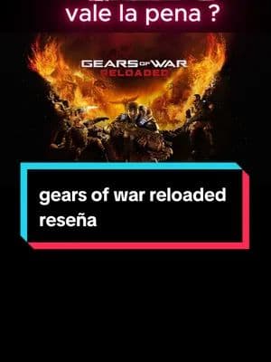 Gears of war reloaded reseña #GearsOfWarReloaded #GearsOfWar #Videojuegos #ReseñaGaming #giftedbyxbox