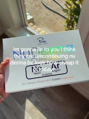 Nuderma high frequency wand #tiktokshopholidayhaul