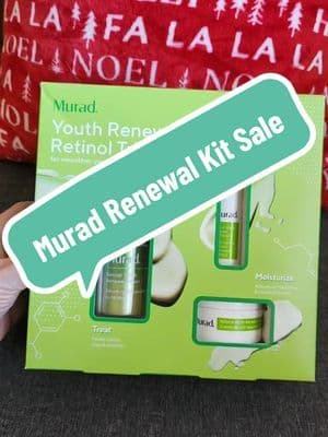 A Perfect Gift!! @Murad Skincare #christmasgift #tiktokblackfriday #tiktokshop #cybermonday #tiktokcybermonday #murad #muradskincare #muradretinol #skincare #stockingstuffers