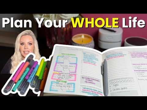 Plan With Me | How I Plan Everything Without Falling Behind