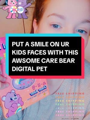 Nurture the Magic with Care Bears Cheer Bear Digital Pet!!! Spread sunshine and sparkles wherever you go with your very own Cheer Bear! Step back into the nostalgic world of Care-a-Lot with this adorable, pocket-sized Care Bears Digital Pet. Whether you’re a long-time fan or introducing a new generation to the magic of the Belly Badge, this interactive companion is designed to bring a smile to your face. As Cheer Bear’s best friend, her happiness is in your hands! Nurture, play, feed, and watch her grow from a tiny pixel sprout into a fully-grown, rainbow-loving bear. #carebear #kids #toys #fyp #tiktokshop @ThumbsUp!