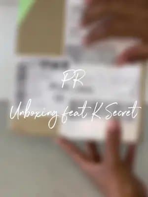 ✨ Thank you so much @KSECRET GLOBAL for this beautiful PR package 🤍 I’m so excited to try these amazing products — they already feel like a treat just from the packaging alone! 🫶 Your thoughtfulness truly made my day, and I can’t wait to share my experience with everyone. #KSecret #PRUnboxing #followers➕ #pr #popular