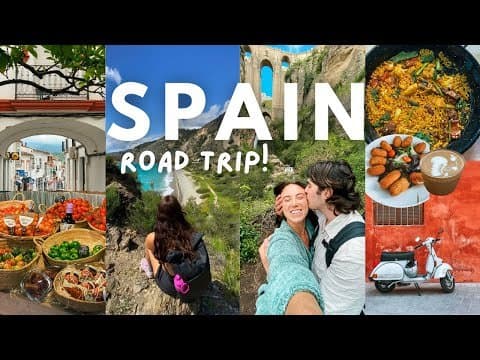 Mystery Road Trip Through SPAIN 🇪🇸 | tapas, hiking, making paella 🍷⛰️👩🏻🍳