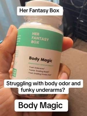 POV: you want to feel confident in your body without doing the most 😩✨ Her Fantasy Box Body Magic is my quick glow-up when I want to look smooth, snatched, and put together. ✨ Enhances the look of skin for a smoother appearance ✨ Boosts confidence instantly ✨ Easy add-on to your daily routine Everyone’s grabbing this right now 🛒⏳ don’t wait. #TikTokShop #TikTokShopFinds #BodyConfidence #SmoothSkin #GlowUpRoutine