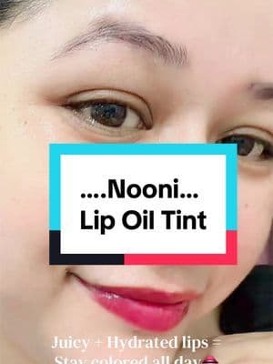 Wow! Obsessed with these lip oil Tint๐. If you hate sticky gloss but still want juicy, hydrated lips that stay colored all day, you need the Nooni Lip Oil Tint! ๐ It combines a Korean lip oil with a deep stain, so even when the shine fades, the beautiful color stays behind. Packed with apple water and jojoba oil to keep your lips baby soft. Tap the orange cart to grab your new everyday purse essential! ๐๐ธ #noonilipoil #liptint #juicylips #koreanbeauty #tiktokshopfindsfyp @NOONI