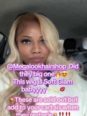 This ombré blonde wig has already sold out but they restock fast! Add to your cart 🛒 sis! #megalookhair #ombreblondewig #trendingproduct #tiktokshopsale #tiktokshop