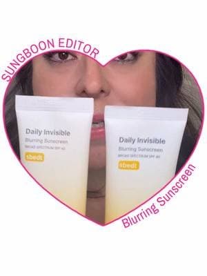 This is the sunscreen that doesn’t look or feel like sunscreen. It goes on lightweight, leaves zero white cast, layers beautifully under makeup, and gives your skin a healthy, natural glow without feeling greasy. ☀️✨ @SUNGBOON EDITOR #tiktokmademebuyit #tiktokshopcreatorpicks #kbeauty #summeressentials #sunscreen