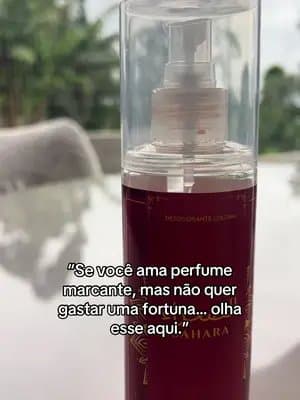 Cheiro sofisticado sem precisar pagar preço de perfume importado. 👀✨ 🛒 No carrinho. #bodysplash #perfumeárabe #sahara #perfumaria #tiktokshopbr1010