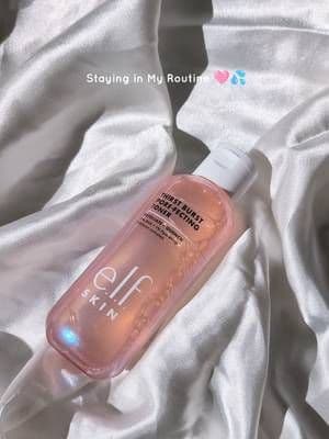 e.l.f. SKIN gifted me this toner and I've been loving how refreshed and hydrated my skin feels after every use. ✨💧@e.l.