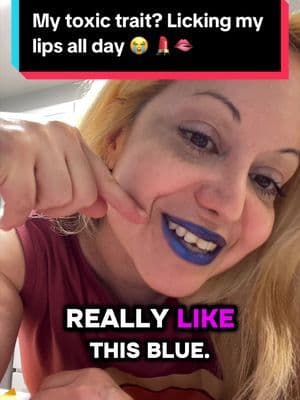 My toxic trait? Licking my lips all day 😭 💄🫦 * The first lip stain my tongue If you’re constantly licking your lips and your lipstick disappears in an hour, you need to see this. Trying the Wonderskin lip stain that stays put, feels hydrating, is vegan, and somehow survives my terrible habit of licking my lips all day. But can we talk about the blue color? Because I kind of want to keep it. 💙 * Wonderskin lip stain * Wonderskin lip tint review * long lasting lip stain * transfer proof lipstick * lip stain that lasts all day * waterproof lip tint * vegan lip stain * hydrating lip stain * makeup for women over 40 * Gen X beauty finds * TikTok made me buy it Hashtags: #Wonderskin #LipStain #LongLastingMakeup #BeautyFinds #TikTokMadeMeBuyIt My toxic trait? Licking my lips all day 😭 💄🫦